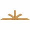 Ekena Millwork Richland Rough Sawn Timber Gable Bracket, Western Red Cedar, 96"W x 32"H x 6"D x 6"F, 8/12 Pitch GBW096X32X0606RIC00RWR - alternate 1